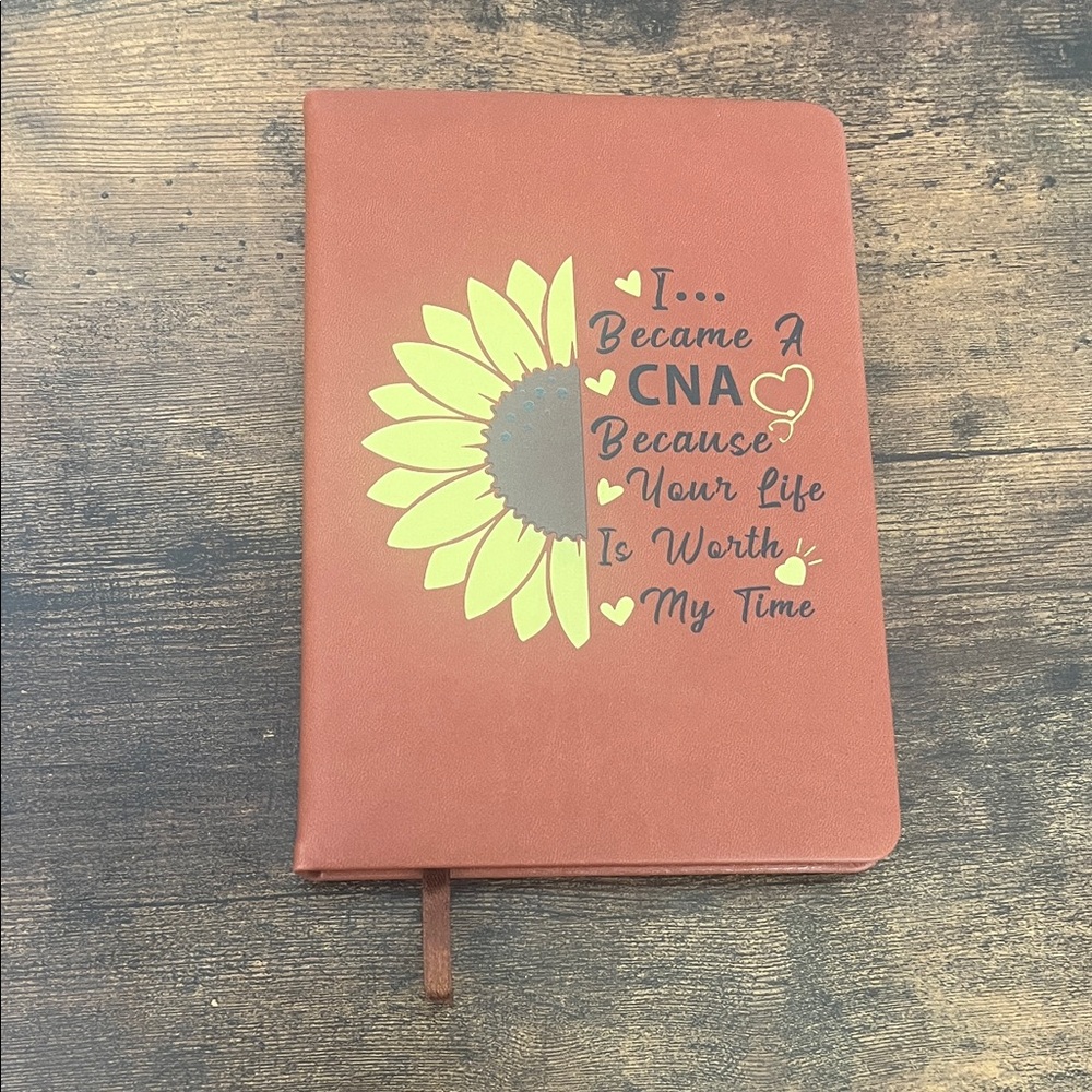 Sunflower Design Journal for CNAs - Brown